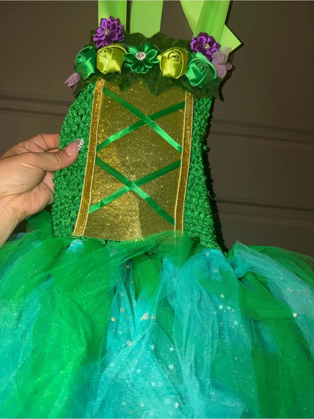 Fairy Costume for Girls with Wings & Crown